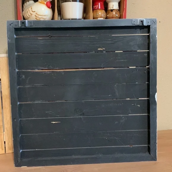 Handmade Rustic Farmhouse Wood & Metal Sign - Picture 5 of 5